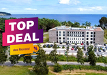 Das Santé Royale Rügen Resort befindet sich in traumhafter Lage.