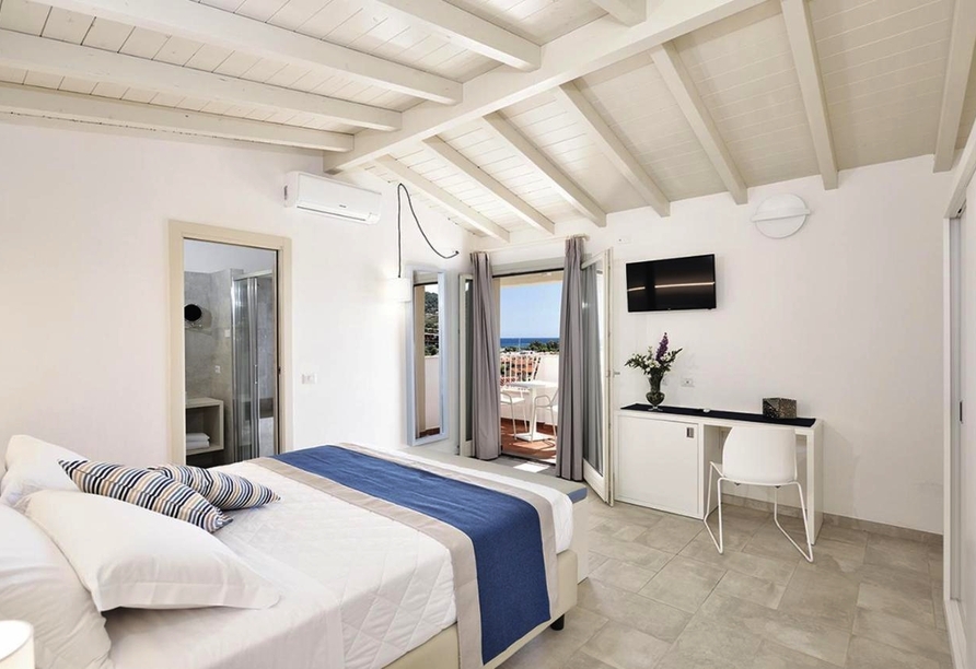 Beispiel eines Doppelzimmers im Hotel Piccolo 