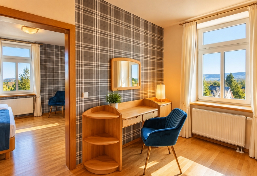 Beispiel einer Juniorsuite | KI bearbeitet