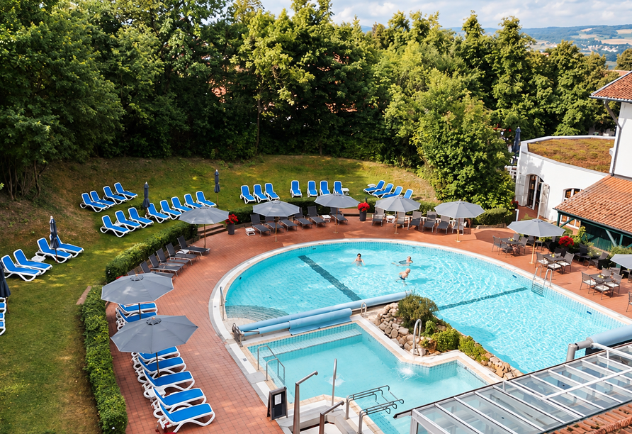 Die hoteleigenen Thermenlandschaften der Roulette-Hotels lassen keine Wünsche offen.
