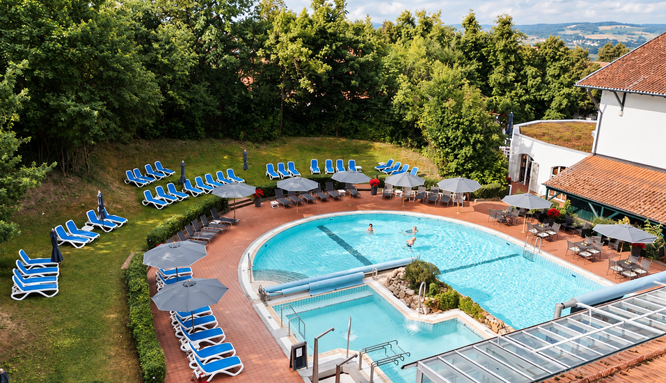 Die hoteleigenen Thermenlandschaften der Roulette-Hotels lassen keine Wünsche offen.