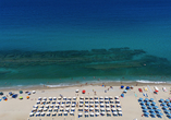 Am Strand lassen Sie den Alltag hinter sich.