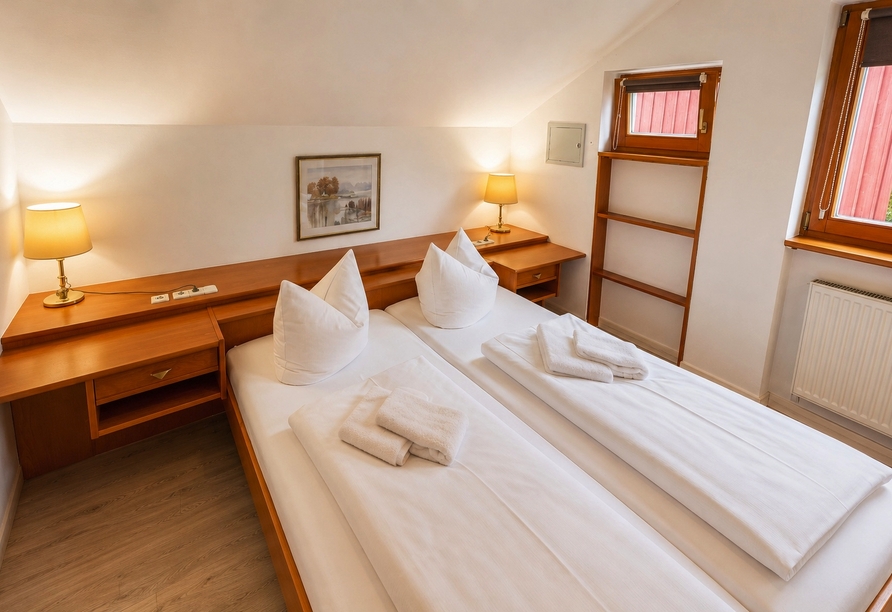 Beispielbild einer Familiensuite | KI bearbeitet