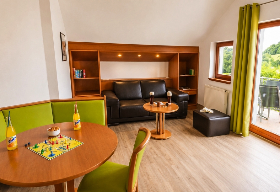Beispielbild einer Familiensuite | KI bearbeitet