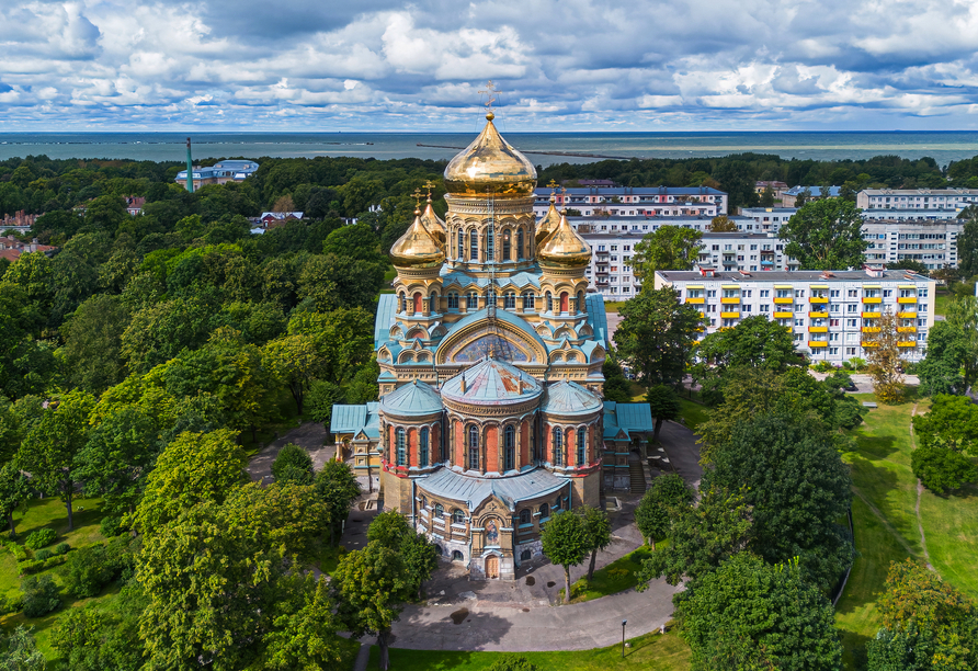Im lettischen Liepāja begeistern Architektur ... 
