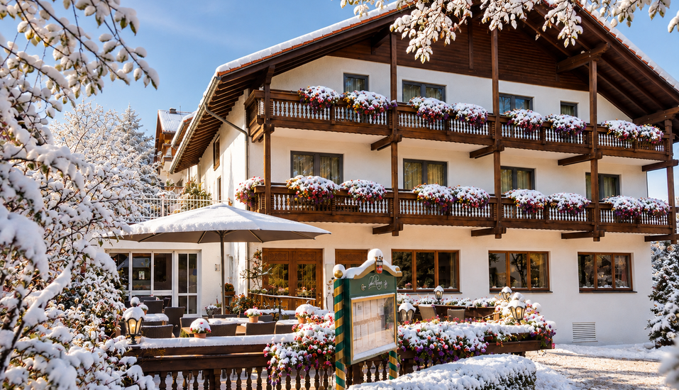 Herzlich willkommen im WAGNERS Hotel im Bayerischen Wald! | KI bearbeitet