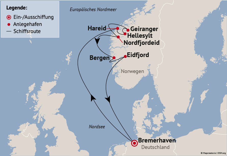 Ihre Reiseroute am 07.06.27