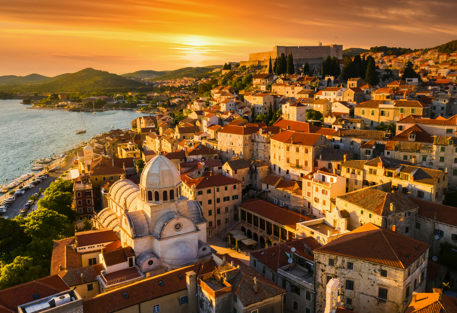 Eine Stadtbesichtigung von Šibenik steht auch auf Ihrem Programm.