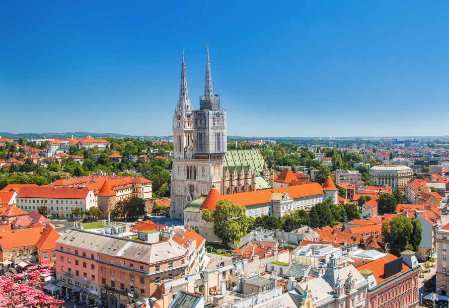 Lassen Sie sich vom besonderen Charme der kroatischen Hauptstadt Zagreb verzaubern.