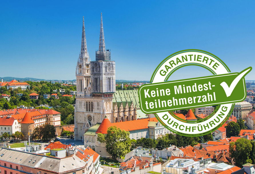 Lassen Sie sich vom besonderen Charme der kroatischen Hauptstadt Zagreb verzaubern.