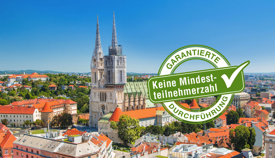 Lassen Sie sich vom besonderen Charme der kroatischen Hauptstadt Zagreb verzaubern.