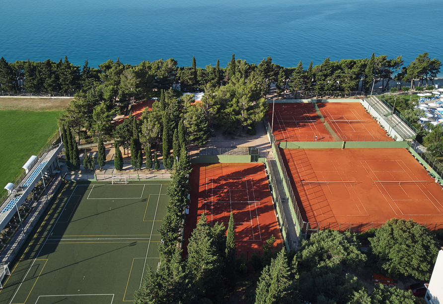 Direkt neben dem Hotel befindet sich das Sportzentrum Slatina.
