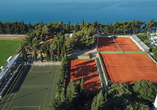 Direkt neben dem Hotel befindet sich das Sportzentrum Slatina.