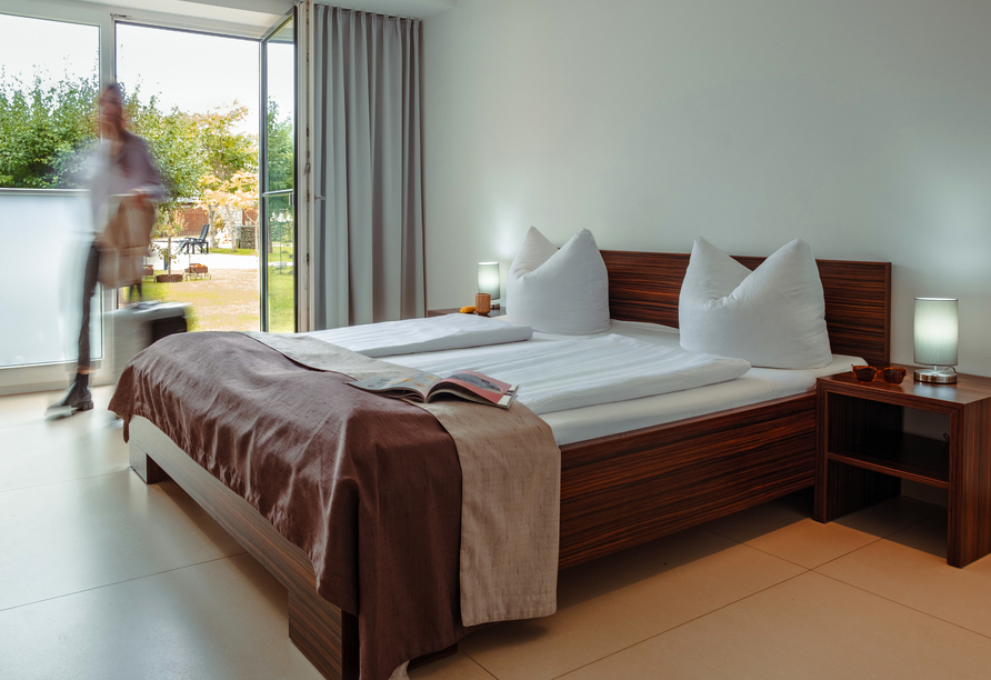 Beispiel eines Appartements Boddenseite