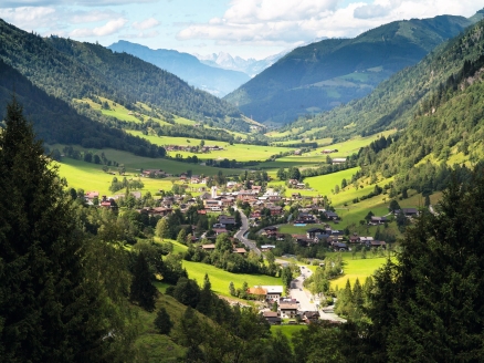 Blick über die Umgebung von Fusch