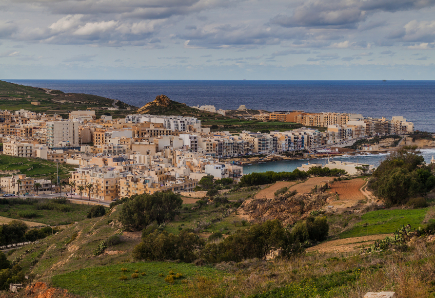 Marsalforn heißt Sie zu erholsamen Urlaubstagen auf Gozo willkommen!