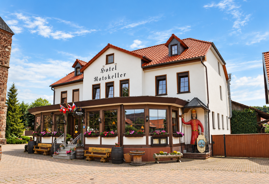 Herzlich willkommen im Hotel Ratskeller. | KI bearbeitet