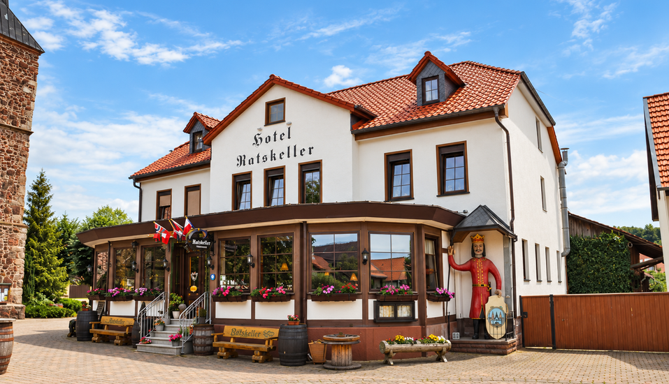 Herzlich willkommen im Hotel Ratskeller. | KI bearbeitet