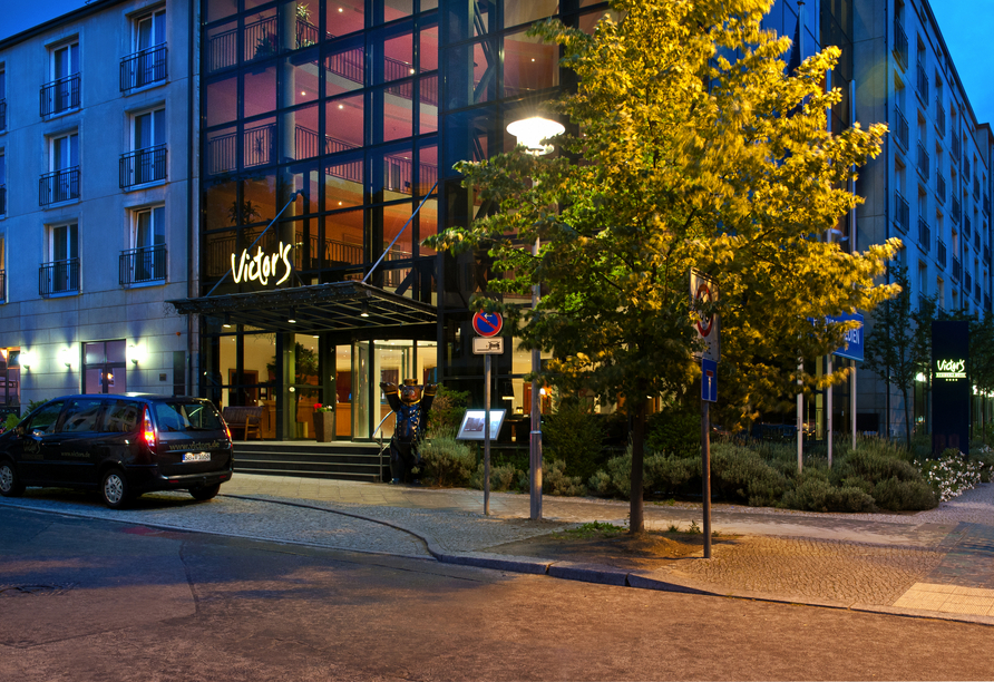 Das Hotel verbindet urbanes Flair mit einer angenehmen Atmosphäre.