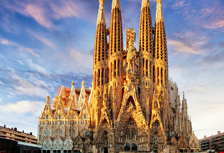 Die Sagrada Família ist ein Muss während eines Barcelona-Besuchs.