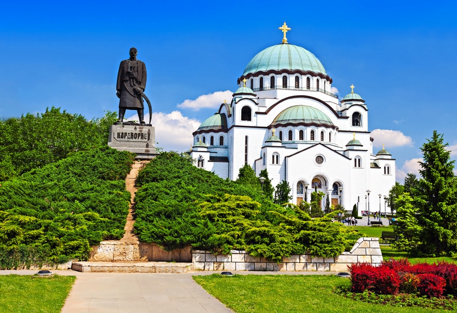 Der Dom des Heiligen Sava in Belgrad