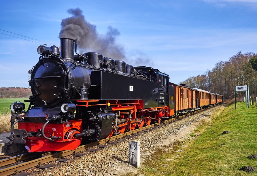 Die historische Schmalspurbahn 