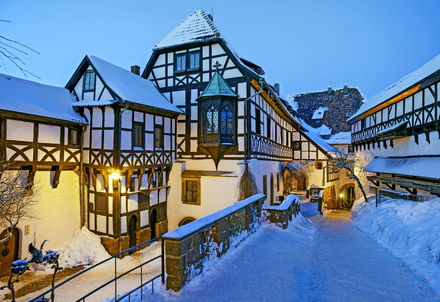 Eisenach ist auch im Winter ein schönes Ausflugsziel.