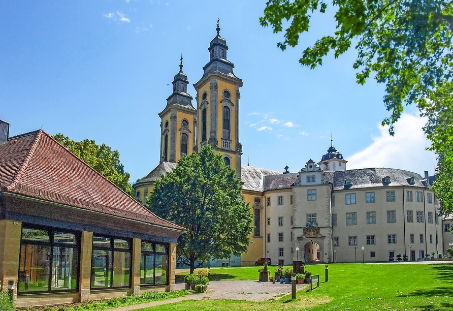 Das Deutschordensschloss in Bad Mergentheim ist eine Augenweide.
