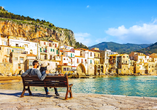 Genießen Sie das Gefühl von Gelassenheit in Cefalù.