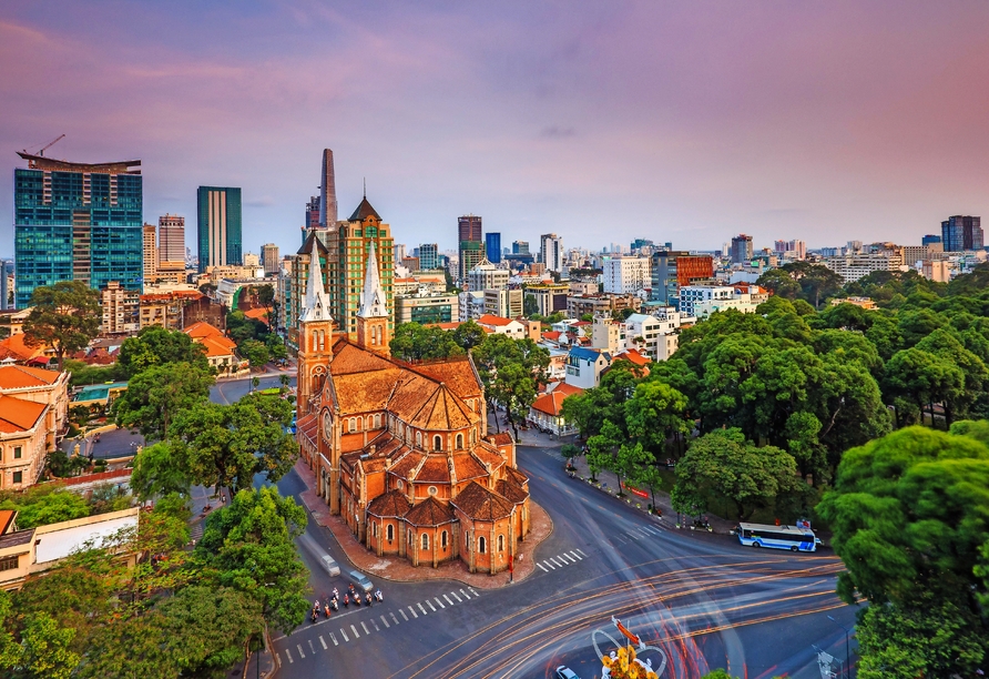 Entdecken Sie die größte Stadt Vietnams, Ho-Chi-Minh-Stadt.