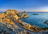 Lassen Sie sich von L'Île-Rousse auf Korsika verzaubern.