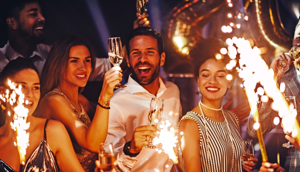 Freuen Sie sich auf einen sensationellen Silvesterabend.