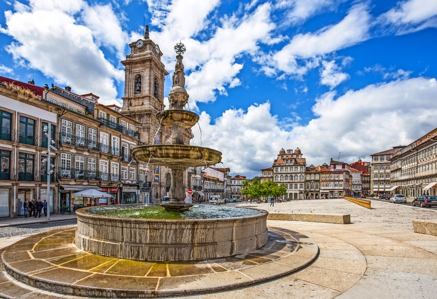 Guimarães gilt als ein bedeutender Schauplatz der portugiesischen Geschichte.