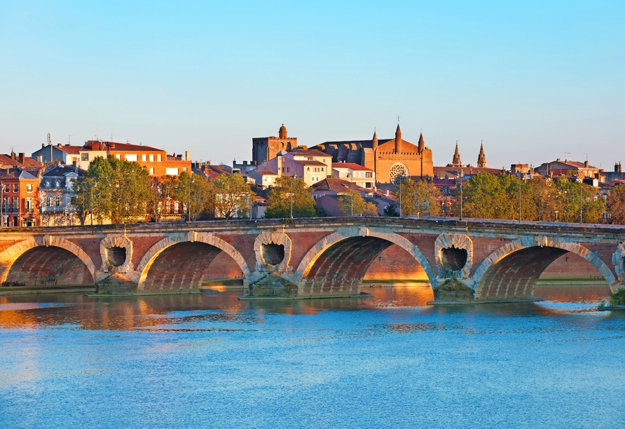 Ein traumhafter Anblick: der Pont Neuf in Toulouse