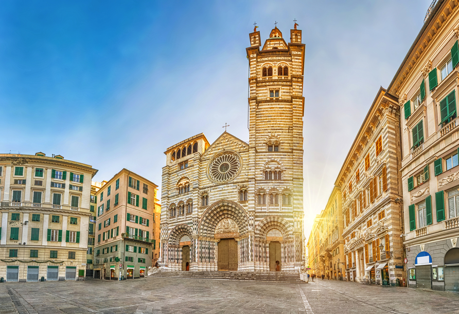 Costa Toscana, Genua Eindrucksvolle Kathedrale San Lorenzo in Genua